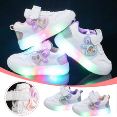 Boys Girls Sneakers Infant Kids Light Up Canvas Shoes for Toddler Toddler Girls Light Up Shoes Pi𝐧k Toddler Shoes