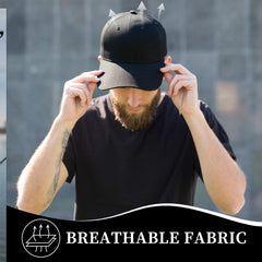 Baseball Cap Hat Men Women Baseball Cap Adjustable Plain Hat One Size All Seasons Running Fishing Outdoor Activities