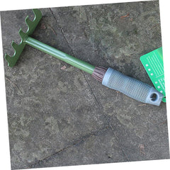 1set Gardening Hand Tools Ergonomic Rake and Shovel for Garden Tasks for Indoor Bonsai and Outdoor Planting