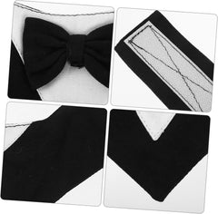 Kisangel Dog Bandana Accessory for Pets Triangular Polyester Scarf Stylish Decor for Dogs for Easy to