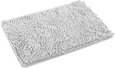 Bathroom Rugs 27x18 Inch Washable Non-Slip Microfiber Thick Extra Soft Absorbent Shaggy Bath Mat Machine Wash Dry Quick Dry Plush Bath Rugs for Kitchen Shower Tub Bathroom Floor
