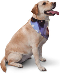 Cute Cow Dog Bandana Pet Scarf Accessories for Small Medium Dogs Cats Photo Prop, Triangle Pet Bandanas Adjustable Puppy Bib Washable Dog Kerchief Puppy Neckerchief