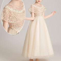 Children's Evening Dresses Birthday Tutu Flower Girl Princess Dresses