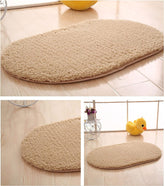 Bathroom Rugs Mat Extra Soft Absorbent Bathroom Mats Non Slip Washable Bath Rugs Machine Washable Bath Mats Ideal for Bathroom Floor, Tub, Shower, Entryway