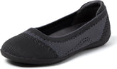 Dearfoams Women's Fashion Casual Comfortable Slip on Misty Ballet Flats