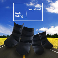 Protector Dog Boots, 2pcs Adjustable Shoes for Wound Recovery, Rubber Protector Anti Slip, Stand on Slippery Surfaces with Ease (L)