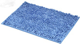 Bathroom Rugs, 32" X 20" Washable Non-Slip Soft Shaggy Chenille Absorbent Bath Mat,Thick Quick Dry Rubber Backing Plush Bathroom Carpet for Home Decor Accessories,Floor,Shower,Tub