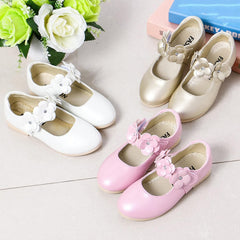 Girls Ballerina Flats Toddler Girls Dress Shoes Flower Girl Shoes Mary Jane Wedding Party Communion Princess Shoes