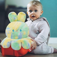 Octopus Rabbit Reversible Stuffed Animal Plushie - Kids Cute and Soft Plush Pillow Toy - Toddlers & Children’s Ideal Gift - Cozy Embraceable Companion (Green-Pink,13 inch)