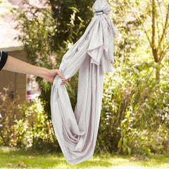 Garneck Kids Hammock Set for Home Use Seamless Aerial Sturdy Fabric Adjustable Features and Calming Compression for Children