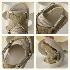 Kids Boys Girls Unisex Child Sport Sandals Athletic Lightweight Sandals Open Toe Non Slip Daily Hundred Shoes