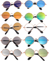 Kisangel 10 Pcs Sunglasses for Dogs and Cats, Pet Costume Accessories, Photo Props, Assorted Colors