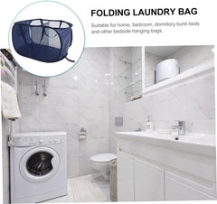 Cabilock Laundry Hamper Lightweight Collapsible Basket for Clothes and Multi Purpose Storage with Handle Mesh Design for Easy Sorting and Cleaning