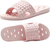 Bath Slippers with Drainage Holes, Quick-Drying Non-Slip Slippers for Home, Dormitory, Bathroom - Unisex