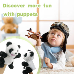 Hand Puppet s Duck Pupp ets,9"Realistic Stuffed Animal Puppe ts for Toddlers Duck Stuffed Puppets for Kids with Movable Mouth,Duck Animal Hand Puppets for Adults Han d Puppets for Toddlers 3