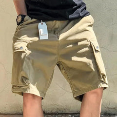 Men S Cargo Pants Casual Jogging Pants Men S Elastic Waist Drawstring Loose Fit Multiple Pockets Men Cargo Pants