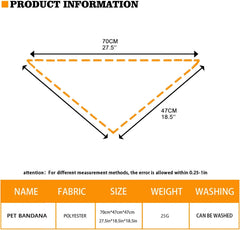 Howilath Dog Bandana - Purple Galaxy Starry Night Triangle Bibs Scarf Accessories, Polyester Birthday Bandana for Small to Large Dogs, Puppies and Cats - One Size