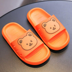 Generic Slides For Kids Bear Slides Boys Girls Summer Slippers Cute Cartoon Open Toe Sandals Thick Swim Shoes for Toddler Boys, GS42qL9Ya