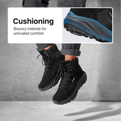 Mens Military Tactical Hiking Boots Lightweight Comfortable Motorcycle Combat Boot Non-slip Waterproof Work Boots for Men