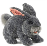 Folkmanis Gray Bunny Rabbit Hand Puppet, 1 ea