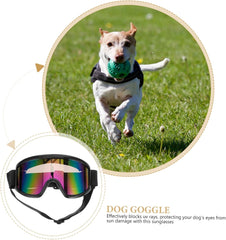 BESPORTBLE Uv Pet Sunglasses Strap and Windproof Dog for Outdoor Activities Stylish Eyewear for Sun