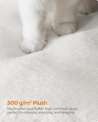 FEANDREA Small Cat Tree for Kittens, Modern Cat Tower for Indoor Cats, Cat Condo with Scratching Posts, Removable Washable Cushions, Rustic Brown UPCT122X01