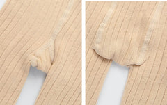 Girls Cotton Fleece Lined Leggings Kids Thick Thermal Tights Winter Full Length Pants Warm Clothes