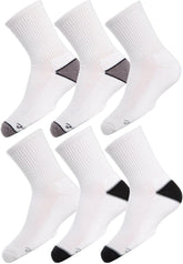 MeMoi Unisex Crew Sport Socks 3-Pack