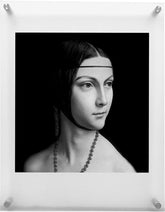 5x7 Wall Mounted Acrylic Frameless Photo Frame Clear Picture Frame Rectango Floating Certificate Frame Double Panel