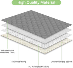 Single-Sided Waterproof Dog Bed Cover, Antislip Pet Blanket Sofa Couch Furniture Protector Washable for Puppy Large Dog Cat (30"*75")