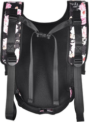 Petmolico Dog Carrier Backpack, Adjustbale Dog Front Backpack Legs Out Puppy Backpack for Small Medium Dogs Travelling Hiking Shopping, Black Small