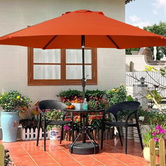 Patio Umbrella Replacement Canopy Parasol Fabric Cover, Outdoor Market Patio Table Umbrella Coverwith 6 Ribs, Umbrella Canopy Water Resistant Cloth (Navy,2.5m/8ft)