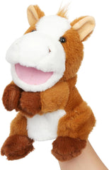 Easfan Green Parakeet Parrot Hand Plush Puppet Cute Bird Interactive Storytelling Cute Soft Plush Toy Creativity and Imagination Easter Christmas Birthday Gifts for Toddlers Kids,11.5’’