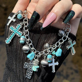 Chunky Statement Boho Bracelets Bangle Jewelry Silver Western Bracelets Jewelry