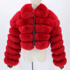 Womens Faux Fur Jacket Winter Coats Fashion Plus Size Open Front Cardigan Fleece Fuzzy Teen Girls Y2K Short Outerwear