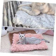 GALPADA Luxury Plush Blanket for Small to Large Pets Dog Blanket Cat Bed Warm Pet Bedding Comfortable Sleep Mat Grey