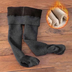 Cable Knit Tights for Toddler and Girls Fleece Lined Leggings Soft Cotton Stockings Winter Warm