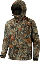 BASSDASH Walker Breathable Waterproof Fishing Hunting Wading Jackets with Silent Outer Fabric for Men Women in 7 Sizes