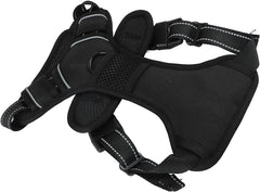 Dog Harness Dog Training Harness Pet Harness Adjustable Reflective Pet Vest Harness Nylon Dog Vest Pet Supplies for Outdoor Training and Walking