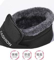 Men's Winter Boots Warm Insulated Snow Boots, Thick Sole, Casual Style Fleece Lined, Cold Weather Protection, Comfortable for Outdoor Activities (9.5,Blue)