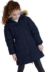 ZSHOW Girls' Long Winter Coat Parka Waterproof Warm Puffer Jacket