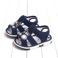Infant Baby Boy Summer Sandals Lightweight Breathable Non-Slip First Walking Sneakers Toddler Open Toe Shoes