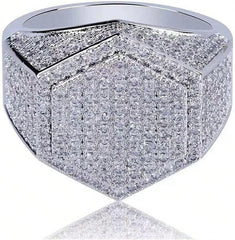 Elegant Moissanite Engagement Rings for Women Solitaire Cut