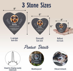Dog Memorial Stone, Pet Memorial Stones, Pet Memorial Gifts for Dogs, Dog Memorial Gifts for Loss of Dog, Rainbow Bridge Dog Memorial Gifts, Cat Memorial Gifts.