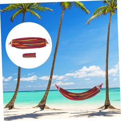 150kg Outdoor Camping Hammock with Load Capacity Lightweight Travel Hammock for Beach Garden and Hiking Easy Setup for Relaxation and Adventure