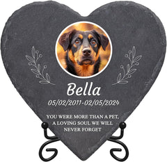 Dog Memorial Stone, Pet Memorial Stones, Pet Memorial Gifts for Dogs, Dog Memorial Gifts for Loss of Dog, Rainbow Bridge Dog Memorial Gifts, Cat Memorial Gifts.