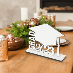 Gadpiparty Sublimation Photo Frame Blank Wooden Desktop Ornament Picture Frame for Graduation Season Safe and Material for