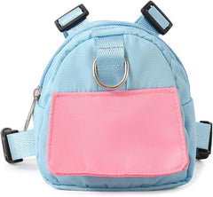 Dogs Backpack Adjust Size Belt Travel Trip Walking Shoulderbag with Tractions Buckle for Cats Dogs for Traveling