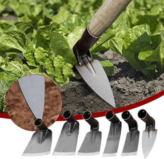 All-Steel Hardened Hollow Garden Hoe,Sharp Garden Weeding Tools,Portable Household Vegetable Garden Shovel,Ergonomic Weeding Tool,Hand Plow Hoes for Backyard Lawn Yard & Farm