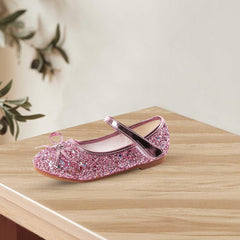 Flower Girl Dress Shoes Rhinestonšs Bow Mary Jane Ballet Flatš¬ for Girls Wedding Partš² Toddler Sandals Toddler Girl